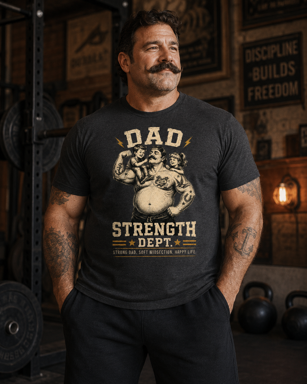Dad Strength Dept. Tee